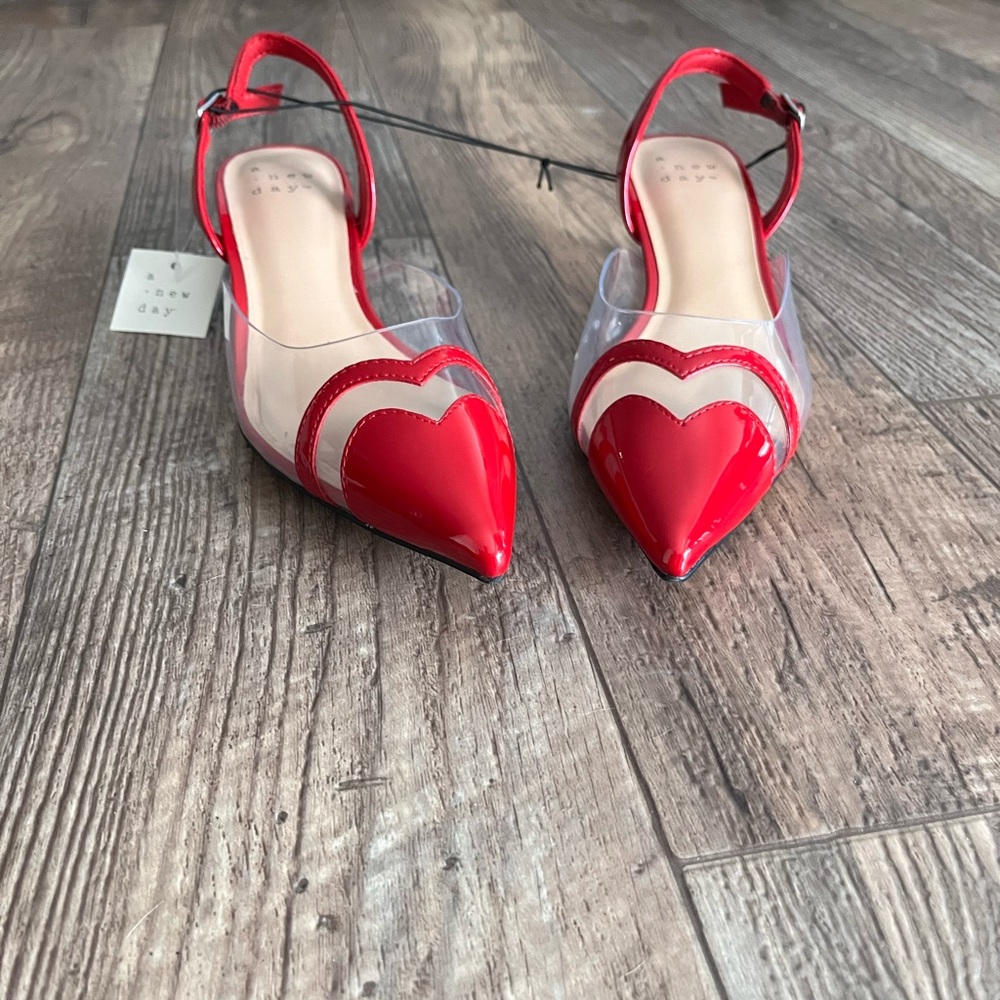 a new day Red Heels Pointed Toe
